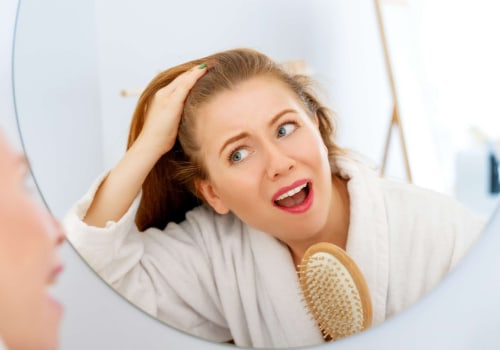 Utilizing scalp concealers to cover areas of hair loss